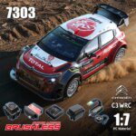2025 New Hyper Go MJX 7303 1/17 4WD RC Car 60KM/H Brushless RC Racing Car Remote Control Cars Off-Road Truck Toys
