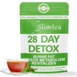 28-Day Detox Tea for Weight Loss – Herbal Blend with Lotus Leaf, Cassia Seeds, Moringa Seeds & Green Tea – Supports Healthy Weight, Digestion & Detox – 100% Natural
