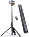 ANXRE 71"/180cm Phone Tripod Monopod, NT79 Extendable Selfie Stick Tripod for Cell Phone&Camera, Mobile Tripod Stand for Filming, Tripod Stand Holder Compatible with Smartphone Camera