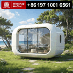 Apple Capsule House Modular Tiny Home Cabins Mobile Prefab Steel Unique Quality Unit Affordable Contemporary Compact Popular Eco