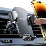 Car Phone Holder, Mobile Phone Holder for Cars Air Vent, [360° Rotation] [Ultra Stable] LISEN Car Phone Mount, GPS Vehicle Mounts for iPhone 16 Pro Max, Galaxy S25 Ultra, All 4.0''-7.0'' Smartphones