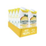 Cawston Press Pineapple Pressed Juice - 1 Litre Pack of Juice Cartons All Natural – Vegan – No Added Sugar, (Pack of 8)