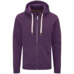 Charles Wilson Originals Zip Hoody (3XL, Deep Purple (1124))