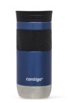 Contigo Byron Snapseal Travel Mug | Stainless Steel Thermal Mug | Vacuum Flask | Leakproof Tumbler | Coffee to Go Mug with BPA Free Easy-Clean Lid | Blue Corn | 470 ml
