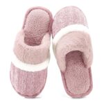 Cozy Slippers for Women Indoor and Outdoor Fuzzy House Shoes with Memory Foam Anti-Skid Sole Gifts for Women Mom Ladies