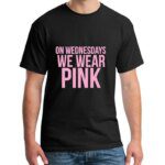 Cute Wednesdays Wear Sweater Jumper Mean Girls You tshirt for men Short-Sleeve Comics summer men tshirts Clothes HipHop