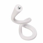 Denash Universal Baby Camera Holder, White Baby Monitor Mount, Portable 1/4 Screw for Stair Railing