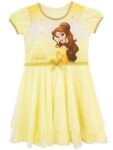 Disney Girls Beauty and the Beast Nightdress Yellow Age 4 to 5 Years