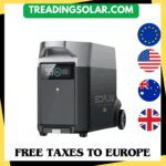 EcoFlow 3600Wh DELTA Pro Smart Protable Extra Battery Capacity Expand DELTA Pro to 10.8KWh Fast Charging Home Backup Emergency
