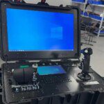 FPV Ground Station Remote VTOL Drone Ground Control Station FPV Portable HD FHD Display Integrated Link Remote Control System
