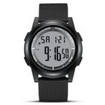HANPOSH Mens Watches Digital Watches for Men Waterproof Wristwatches Sports Watch with EL Backlight/Stopwatch/Alarm