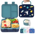 hombrima Kids Lunch Box, Bento Boxes Food Storage Container with Multi-Compartments for Boys Girls Children Toddler Adult Work School