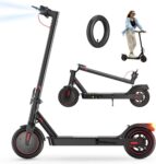 iScooter Electric Scooter, 350W Motor i8/i8L Electric Scooters Adult with Cuise Control, 20-30KM Range, 8.5Inch Tires, 3 Speed Mode, Double Braking System Fast E Scooter for Adults and Teens