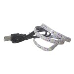 jieGorge 5V 2835 30SMD/50CM White/Warm white/Blue LED Strip Light Bar TV Back Lighting, LED light for Easter Day (Blue)