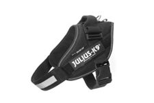 Julius-K9, 16IDC-P-0, IDC Powerharness, dog harness, Size: 0, Black