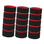 KICHOUSE 3Pcs Handle Bar Grips Extra Thick Protective Sleeves for Indoor Pull Up Bars Durable Fitness Equipment Accessories Easy Installation for Enhanced Grip and Comfort