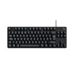 Logitech G413 TKL SE Mechanical Gaming Keyboard - Compact Backlit Keyboard with Tactile Mechanical Switches, Anti-Ghosting, Compatible with Windows, macOS, QWERTY UK English Layout - Black