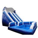 Lucky Store Exclusive Products——Commercial Kids Inflatable Floating Water Slide with pool For Outdoor