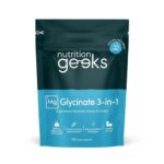 Magnesium Glycinate 3-in-1 Complex - 1800mg Supplements as Bisglycinate, Citrate & Malate 90 Vegan Capsules, Triple High Absorption 384mg Elemental, UK Made (Packaging Design May Vary)