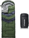 MalloMe Sleeping Bags for Adults & Kids Sleeping Bag 3-4 Season - Ultralight Backpacking Sleeping Bag Cold Weather & Warm, Lightweight Compact, Single Adult Girls Boys Winter Sleep Camping Accessories