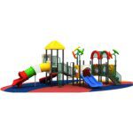 Manufacturer Children Water Park Plastic Outdoor Playground Slides Kid toy