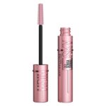 Maybelline New York Lash Sensational Sky High Mascara, Volumising & Lengthening Mascara, Washable Flake-Free Formula Infused with Bamboo Extract & Fibres, 7.2 ml, Shade: 01, Very Black