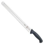 Mercer Culinary M13914 , Stainless Steel, Black, 14-Inch Granton Edge Slicer
