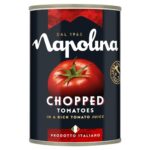 Napolina Chopped Tomatoes in a Rich Tomato Juice 400 g (Pack of 1)