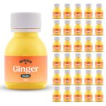 Nutriseed Ginger Shots (30 x 60ml) - 100% Natural Ingredients Freshly Cold Pressed, Ginger Shots Flash Frozen and Delivered, Rich in Vitamin C, helps Boost Immunity & Provide Instant Energy