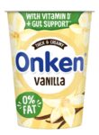Onken Fat Free Vanilla Yogurt, 450g
