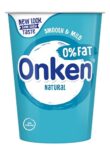 Onken Natural Fat Free Yogurt, 450g