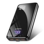 Power Bank 20000mAh, PD3.0 QC4.0 22.5W Fast Charging PD20W USB C PowerBank Portable Charger With LCD Display 3 Outputs & 2 Inputs For Smartphones and Camping (black2)