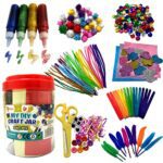 Ram© Giant 200 Pieces Kids Childrens Craft Art DIY Jar Large Crafting Crafts Large Toy Set