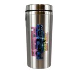 Ready Player One Gunter Travel Mug, Stainless Steel, Multi-Colour, 8 x 8 x 18 cm