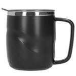 Sdfafrreg Water Cup, 14oz Safe Mug with Cover, for Home Leakproof to Drop Office