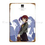 Serial Experiments Lain Ps1 Promo Metal Plaque Poster Kitchen Design Pub Classic Classic Tin Sign Poster