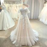 Sexy A-line Wedding Dresses 2025 Scoop Customized Lace Beach Bride Dress Backless Boho Wedding Gown платье свадебное