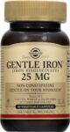Solgar® Gentle Iron (Iron Bisglycinate) 20 mg Vegetable Capsules - Pack of 90,packaging may vary