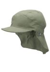 Sterntaler Schirmmütze mit Nackenschutz Sun Hat, dunkelgrün, 47