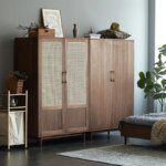 Storage Bed Room Dresser Folding Babys Cabinet Wardrobe Closet Clothes In Wood Bedroom Double Dressing Open Organizer Furniture