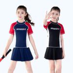 SwimmyCubs Children's Swimwear Girls Split Swimwear Quick Dry Teen Girls Spa Suit Children Two-Piece Suits