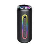 taopodo Portable Bluetooth Speaker, IPX7 Waterproof, 30W Power, 30Hrs Playtime, Colorful Flashing Lights, TWS Wireless Pairing, For Outdoor/Party/Beach/Travel/Gifts
