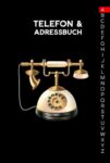 Telefon & Adressbuch mit A-Z Register: Kontaktdaten: Adresse, Telefon, Handy, E-Mail und Geburtstage