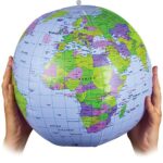 Tobar Inflatable Globe Toy 28cm 7734