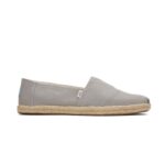 TOMS Men's Alpargata Rope Loafer Flat, Medium Grey, 8 UK