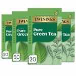 Twinings Pure Green Tea 80 Tea Bags (Pack of 4 x 20 Tea Bags)