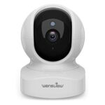 wansview Security Indoor Pet Camera, 2K Dog Camera with APP, WiFi CCTV Camera House Security for Baby Monitor, Real-time Alert 2-Way Audio Night Vision Pan/Tilt, SD Card Storage, Works with Alexa Q5
