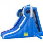 Water Slide House 5m Inflatable Playground Inflatable Water Slide With Climbing Wall For Kids Backyard Rental Business