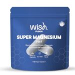 Wish Fusion Magnesium Glycinate 7 in 1-2400mg Supplement to Support Stress Relief, Sleep, Heart Health, Nerves, Muscles, and Metabolism* - with Magnesium Malate - 120 Vegan Capsules