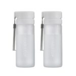 2pcs Tea Tumbler, Large Capacity Drinking Bottles, Leak Proof Tea Infuser Cup with Drawstring, Easy to Clean, Travel Water Bottle for Hot and Iced Drinks, 20.3oz Clearance #